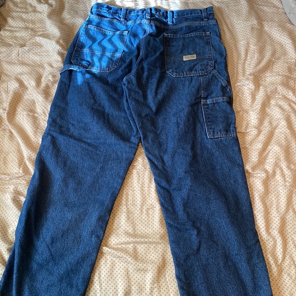 Wrangler Fleece Lined Work Pants 34x32 - Picture 8 of 8
